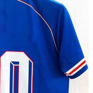 Camiseta Deportiva de Fútbol Ligera, Moderna, Transpirable, de Alta Calidad, Precio al por Mayor, Superventas, Tela de Poliéster, Logotipo Personalizado - Product Image 5