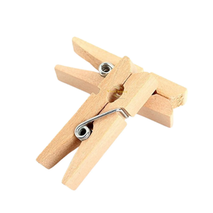 Pinzas de Bambú Natural Ecológicas para Secar Ropa y Sellar Bolsas de Alimentos - Product Image 3