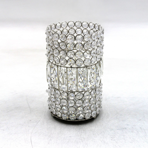 Bougeoir votif en cristal fait à la main support de lampe chauffe-plat vaisselle décorative pièce maîtresse élégante pour la décoration intérieure élégante - Product Image 4