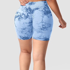 Shorts Deportivos de Cintura Alta para Mujer, sin Costuras, con Logotipo Personalizado al por Mayor, Shorts de Gimnasio, Venta Directa de Fábrica, Shorts Deportivos para Mujer - Product Image 3
