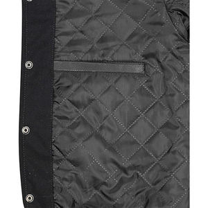 Chaqueta para Hombre con Costuras en Color Contrastante, Estilo Uniforme de Béisbol, Nueva Chaqueta de Invierno con Letras Grandes - Product Image 4