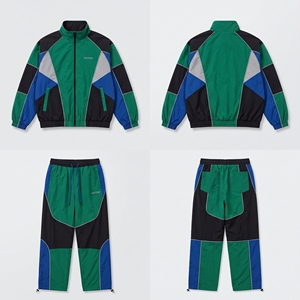 Ensemble de survêtement coupe-vent en gros pour hommes, personnalisé, en nylon, style sportswear, pour les États-Unis, en vrac - Product Image 6