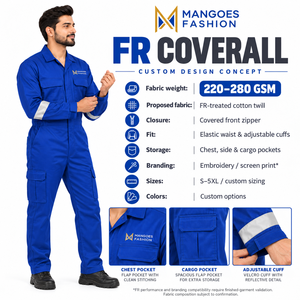 Overol de una Pieza de Alta Visibilidad, Resistente al Fuego, para Trabajo Industrial, con Certificación CE, Antibacteriano y Protector - Product Image 6