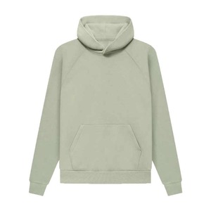 Men's <b>Black</b> Hooded Sweatshirt Regular Fit Cotton French Terry Casual Pullover with Pocket Windproof Winter Wear - Product Image 2