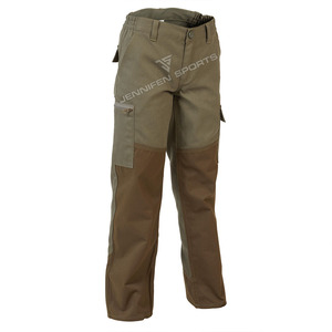 Casual Style 100% Cotton Canvas Tactical Pants Winter Zipper Fly Breathable Hiking Hunting Cargo Multi-Pockets Long Trouser - Product Image 1