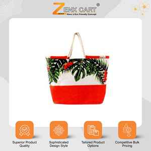 ผู้จัดจำหน่ายจากอินเดีย รับประกันคุณภาพ ถุงปอกระเจาขนาดใหญ่พิเศษ เกรด A+  รับพิมพ์โลโก้ตามสั่ง ระบบ CMYK/พานโทน สำหรับใส่ของชำ - Product Image 2