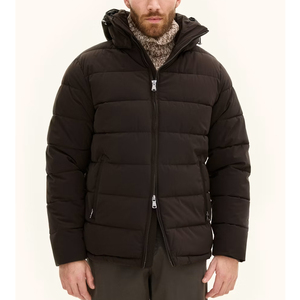 Veste matelassée pour homme, couleur unie, imperméable, écologique, respirante, nouveau design tendance, vestes matelassées d'hiver - Product Image 1