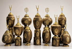 Accessoires décoratifs modernes pour les présentoirs de hall d'hôtel, la mise en scène de lieux de mariage et la décoration d'événements haut de gamme - Product Image 5