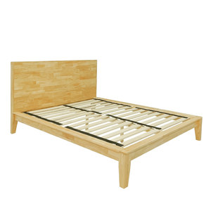 Vietnam Furniture Manufacturer Rubberwood Bedroom Set with 4 Units Minimalist Wooden Bedroom Set OEM/ODM for Wholesalers - Product Image 2