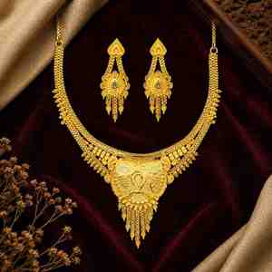 Collares de Moda Chapados en Oro de 14K, 18K, 24K al por Mayor, Collares Cortos de Latón con Diseño Tradicional, Conjunto de Joyería de Oro - Product Image 2