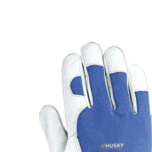 HUSKY SPORTSWEAR Warm Full Finger <b>Touchscreen</b> <b>Gloves</b> Black Acrylic Cotton Winter Outdoor Use Jacquard Wrist Length Breathable - Product Image 5