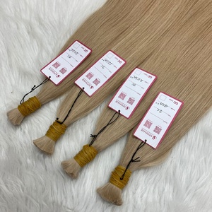 Venta al por mayor a granel 100% extensiones de cabello humano virgen crudo Vietnam 8A grado onda Natural estilo máquina doble trama paquetes mejor cabello - Product Image 5