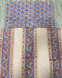 Tela Ligera Hecha a Mano con Estampado Artesanal para Ropa, Edredones, Bufandas, Vestidos, Cortinas y Materiales de Tapicería - Product Image 6