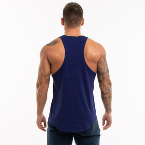 <b>Men's</b> O-Neck Sleeveless <b>Tank</b> <b>Top</b> Solid Color Casual Knitted <b>Black</b> - Product Image 5