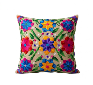 Fundas de Cojín Bordadas de Algodón Estilo Boho, Suaves y Transpirables, para Decoración del Hogar y Hoteles, Compre Directamente del Proveedor - Product Image 1