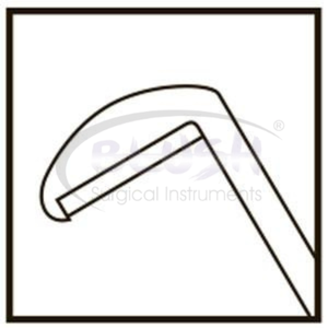 Rosen Phaco Chopper, Instrumento Oftálmico de Titanio para Cirugía de Cataratas, Disección del Núcleo, Punta Micro, Certificado ISO, de Blush Surgical - Product Image 4