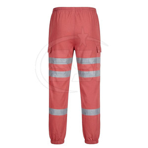 Pantalones de Seguridad Jogger ANSI Clase 2, Impermeables, con Luz LED Intermitente, Logotipo Personalizado, Cintura Flexible y Transpirable, Ropa de Trabajo Industrial - Product Image 6