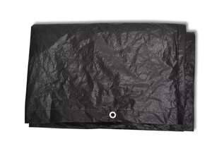 ผ้าใบกันน้ำ K-Tarp Vina คุณภาพสูง ขายดีที่สุด รับผลิตแบบ OEM ODM ผ้าใบ PE สำหรับงานปานกลาง สีดำ สีเงิน ปรับแต่งความหนาและตัดตามสั่งได้ - Product Image 4