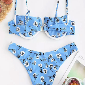 Conjuntos de Bikini para Mujer de Alta Calidad con Logotipo Personalizado, Transpirables, de Secado Rápido, Trajes de Baño para Verano, Venta en Línea - Product Image 3