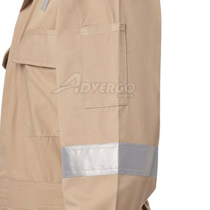 Custom Design Outdoor Use Work Wear Coverall Solid Color Comfortable Work Wear Coverall Custom Size Coverall - Product Image 6