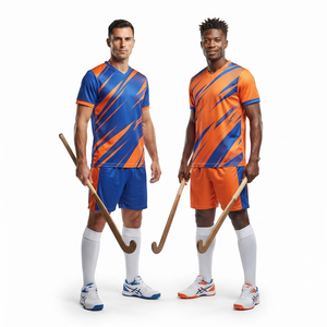 Professional Field Hockey Team Uniform for Women Men and <b>Players</b> Custom Sublimation Jersey Shorts Set Lightweight Breathable - Product Image 3