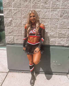 เครื่องแบบเชียร์พลอยเทียมแวววาวเครื่องแบบเชียร์ลีดเดอร์จัดส่ง2025รวดเร็ว - Product Image 2