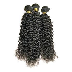 Extensiones de Cabello Humano Remy 100% Virgen Pre-Adheridas Suaves para Trenzado Brasileño Ondulado al por Mayor - Product Image 1
