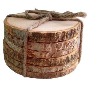 Direct Delivery Warehouse Custom Logo Eco-Friendly Resin <b>Wood</b> Coasters Size 8.8*8.8/10*10cm Modern Ocean Style Customizable - Product Image 6
