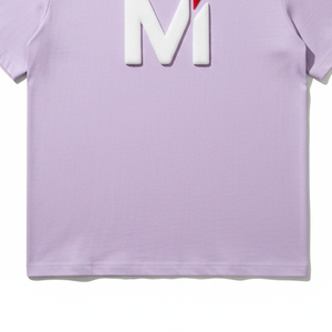 เสื้อยืดพิมพ์ลายออร์แกนิคคอตตอนรักษ์โลก สตรีทแวร์ผู้ชายแบบกำหนดเอง โลโก้โฟม 3 มิติ เสื้อยืดโอเวอร์ไซส์ลายกราฟิกเนื้อหนา - Product Image 2