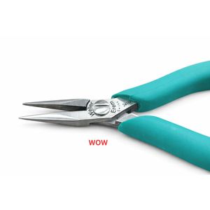 Pince à bec effilé Weller Erem 2411P en acier inoxydable de 6 pouces |   Mâchoire lisse et arrondie |   Sécurité ESD garantie |   Série Magic Sense 2400 - Product Image 3