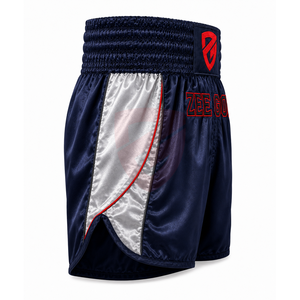 Custom Logo Men's Satin Boxing <b>Shorts</b> Elastic Waist Quick Dry Athletic Training Muay <b>Thai</b> <b>Shorts</b> Wholesale kickboxing MMA <b>Shorts</b> - Product Image 4