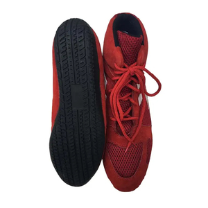 Zapatos de Combate Personalizados con Etiqueta Privada, Botas de Boxeo con Impresión Gráfica Personalizada, Zapatos de Boxeo de Diseño Personalizado de Fábrica OEM al por Mayor - Product Image 2
