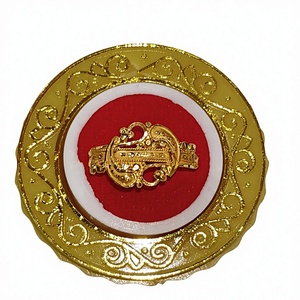 แหวนทองคำแท้ 22k สำหรับผู้ชาย/ผู้หญิง งานฝีมือแท้ สไตล์อินเดีย เครื่องประดับงานแต่งงาน งานเลี้ยง หรูหรา โดดเด่น - Product Image 1