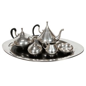 Silverware <b>set</b> high end <b>tea</b> accessories decorative serving tray luxury beverage <b>set</b> modern table setting premium dining decor - Product Image 6