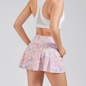 Jupes courtes décontractées pour femmes et jeunes filles, grandes tailles, en polyester léger, respirant, anti-UV et anti-humidité - Product Image 4