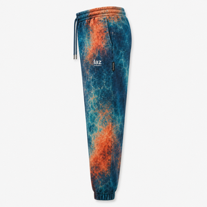 Pantalon de survêtement 100 % coton respirant à séchage rapide, nouvelle mode, qualité supérieure, pour homme, délavé à l'acide, décontracté, taille haute, couleur unie - Product Image 4