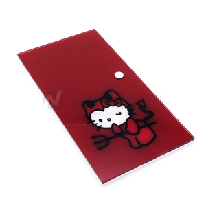 Últimas Bandejas de Acrílico Duraderas para Pestañas con Logotipo Personalizado, Diseño Fantasma Aterrador, Soporte para Pinzas y Pegamento para Organizador de Pestañas Postizas - Product Image 4