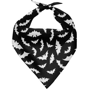 Bandana tubulaire unisexe sans couture à imprimé crâne, masque facial pour motard, écharpe multifonction pour Halloween, cyclisme en extérieur et bandeau - Product Image 1