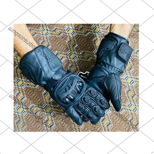 ถุงมือมอเตอร์ไซค์หนังกันน้ำกันลม Mudassar Sports พร้อมที่จับมือ ป้องกันหน้าจอสัมผัสแบบเต็มนิ้ว ใช้ได้ทั้งชายและหญิง สำหรับขับขี่ออฟโรด - Product Image 6