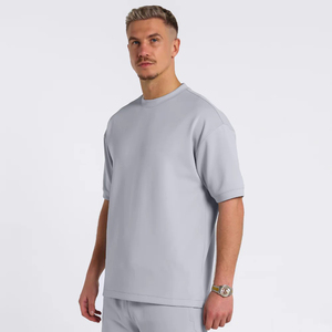 Camisetas de Alta Calidad, 240 g/m², 100% Algodón, Personalizables, Lisas, Tallas Grandes, Casuales, Unisex, Cuello Redondo, MOQ Bajo: 100 Unidades - Product Image 2