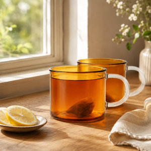 Double Wall Borosilicate 250ml Insulated Glass Coffee Mug <b>Tea</b> <b>Cup</b> Lead-Free Latte <b>Cup</b> Bulk - Product Image 1