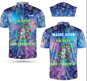 Custom Heat-Transfer Printed <b>Soccer</b> Quarter Jersey Unisex Black Blue for Character Print Short Sleeve Quick Dry Moisture - Product Image 5