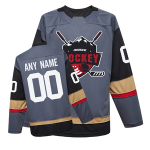 Ropa de hockey sublimada de diseño personalizado, ropa deportiva profesional con uniformes de hockey sobre hielo y equipo de equipo directamente de fábrica. - Product Image 5