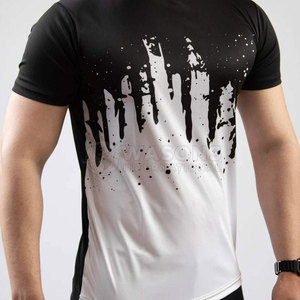 เสื้อยืดซับลิเมชั่นผู้ชายขายตรงจากโรงงาน พิมพ์โลโก้ตามสั่ง เสื้อผ้ากีฬาสำหรับออกกำลังกาย วิ่ง และใช้ในชีวิตประจำวัน - Product Image 5