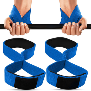 Correas de Levantamiento de Pesas Unisex con Logotipo Personalizado, Correas de Algodón de la Mejor Calidad para Levantamiento de Pesas, Correas de Gimnasio - Product Image 1