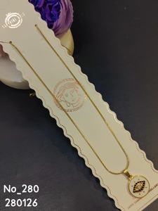 Collar con Colgante Simbólico de Aleación Chapada en Oro Étnico para Uso Diario, Regalos para Bodas y Aniversarios - Product Image 4