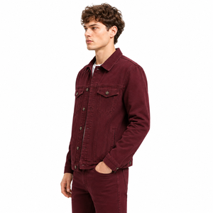 Chaqueta vaquera para hombre con construcción duradera, estilo clásico y cómoda combinación de capas para atuendos casuales modernos al aire libre OEM - Product Image 4