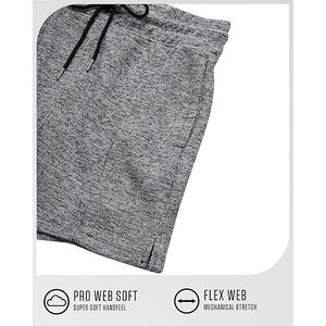 Pantalones Cortos Deportivos para Mujer, Cintura Alta, con Bolsillos Laterales de Forro Polar, Cordón Ajustable, Cintura Elástica, Corte Holgado, Ropa Deportiva para Gimnasio - Product Image 4