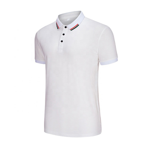 Chemises polo pour hommes, construction durable en mélange de coton pour un confort tout au long de la journée et une polyvalence mode, t-shirt 100% coton peigné - Product Image 1
