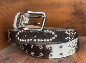 Luxury Handmade <b>Belts</b> Western Cowboy Genuine Cowhide Leather <b>Belt</b> With Hair on Design Manufacturer and Wholesaler - Product Image 3